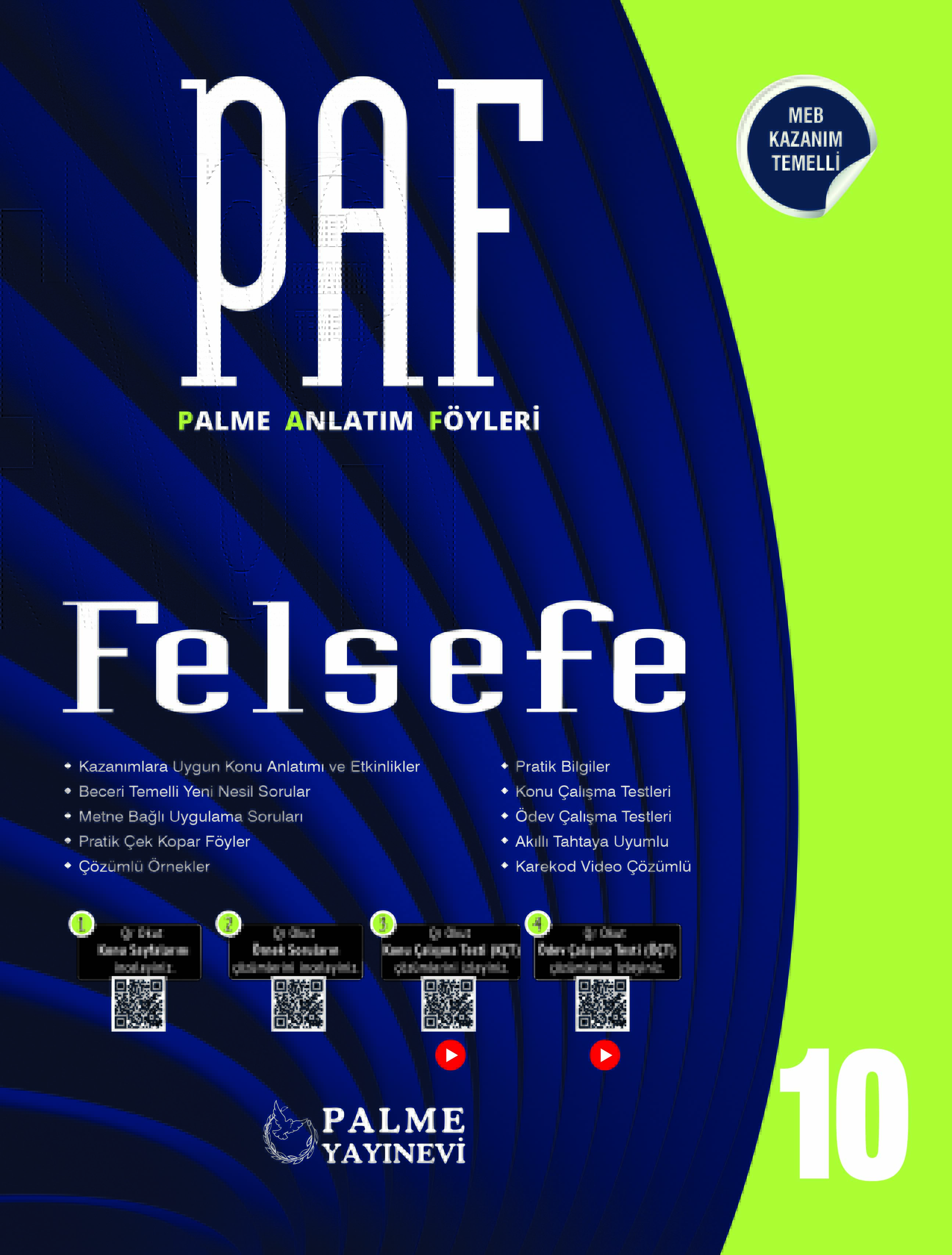 10. Sınıf Felsefe Paf kapak görseli